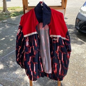 Retro FILA windbreaker
